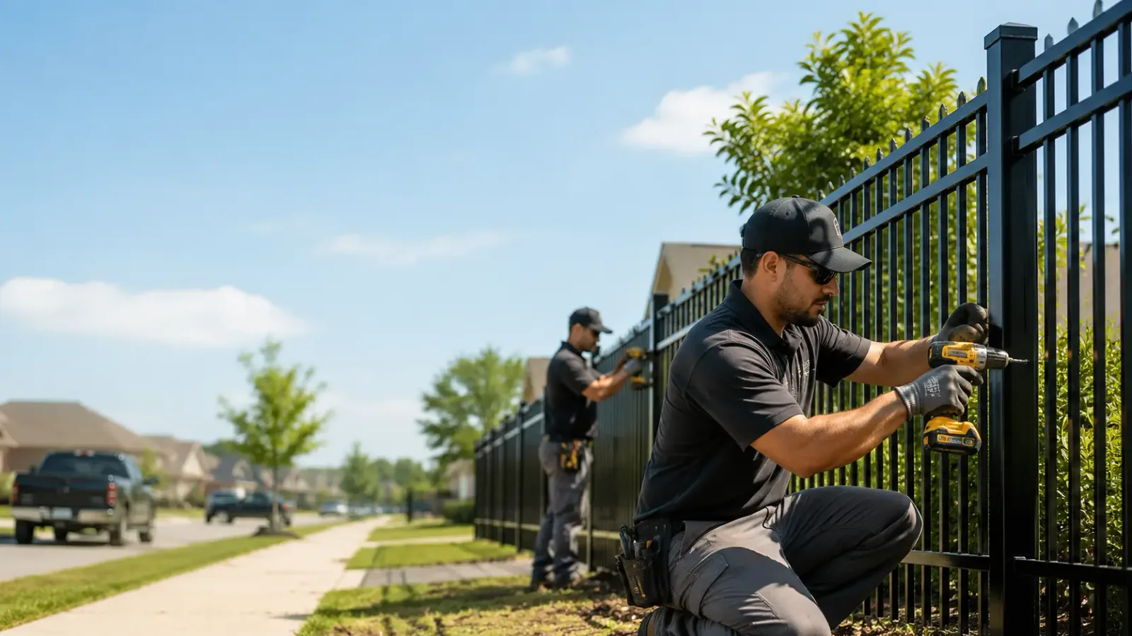 Metal Fence Installation in Elmore City, OK